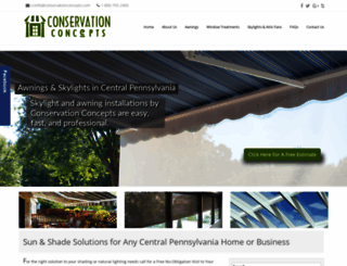 conservationconcepts.com screenshot