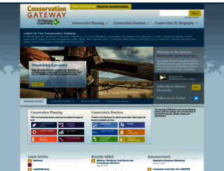 conservationgateway.org screenshot