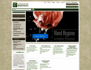 conservationwarehouse.com screenshot