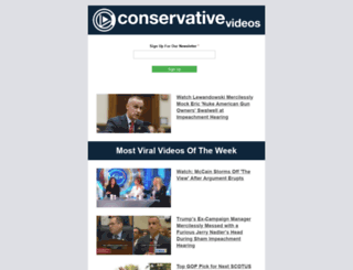 conservativevideos.com screenshot