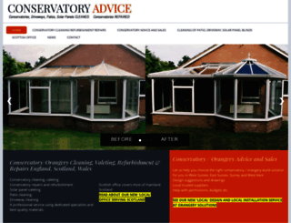 conservatory-advice.co.uk screenshot