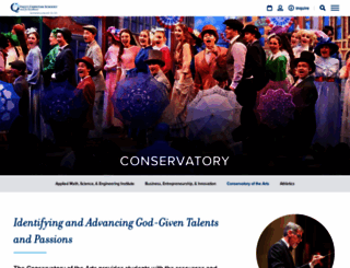 conservatory.vcs.net screenshot
