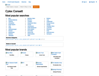 consett.cylex-uk.co.uk screenshot