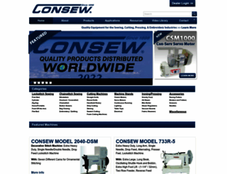 consew.com screenshot