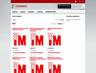 consideo-shop.de screenshot