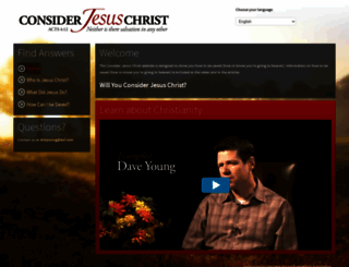 considerjesuschrist.org screenshot