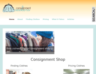consignmentseekers.com screenshot