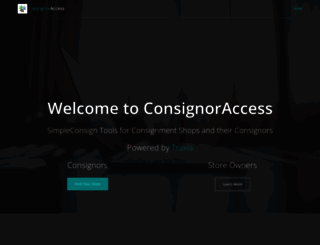 consignoraccess.com screenshot