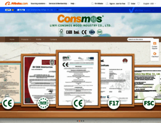 consmos.en.alibaba.com screenshot