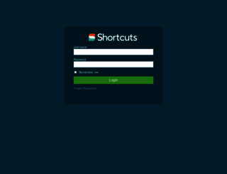 console.shortcutssoftware.com screenshot
