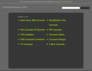 consolepress.com screenshot