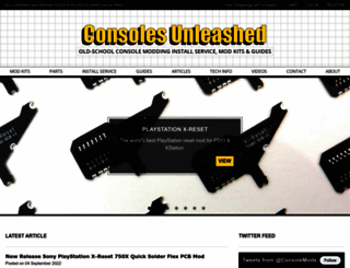consolesunleashed.com screenshot