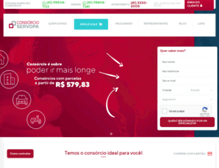 consorcioservopa.com.br screenshot