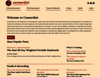 consordini.com screenshot