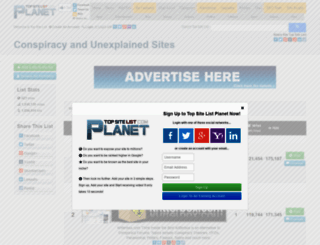conspiracy.top-site-list.com screenshot