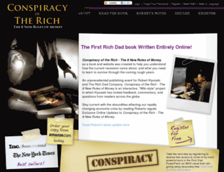 conspiracyoftherich.com screenshot