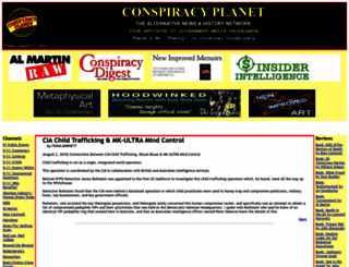 conspiracyplanet.com screenshot
