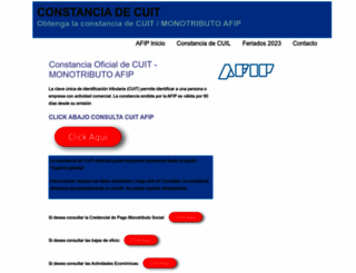 constanciade-cuit.com.ar screenshot
