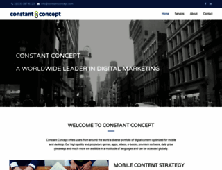 constantconcept.com screenshot