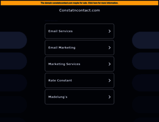 constatncontact.com screenshot