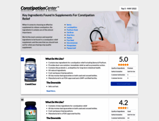 constipationcenter.org screenshot