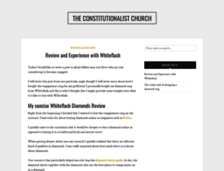 constitutionalist-church.org screenshot