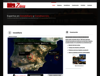 construccionesmzarza.com screenshot