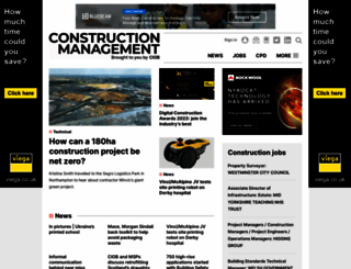 construction-manager.co.uk screenshot