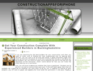 constructionappsforiphone.com screenshot