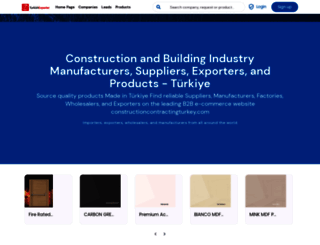 constructioncontractingturkey.com screenshot