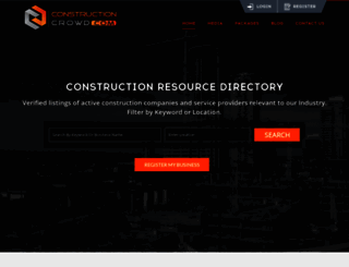 constructioncrowd.com screenshot