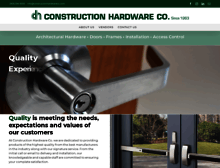 constructionhardwareco.com screenshot
