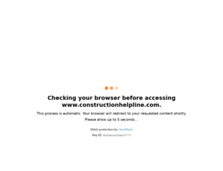 constructionhelpline.com screenshot