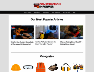 constructioninformer.com screenshot