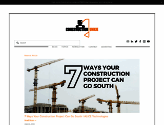 constructionjunkie.com screenshot