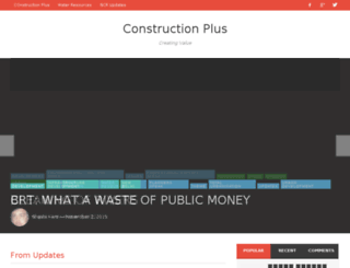constructionplus.co.in screenshot