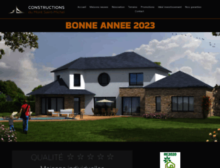 constructions-du-mont.fr screenshot