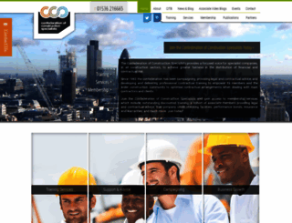 constructionspecialists.org screenshot