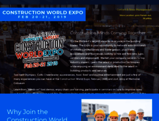 constructionworldexpo.org screenshot