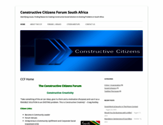 constructivecitizens.wordpress.com screenshot