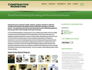 constructivemarketing.net screenshot