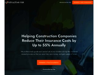 constructiverisk.com screenshot
