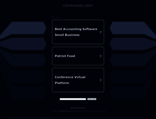 consucces.com screenshot