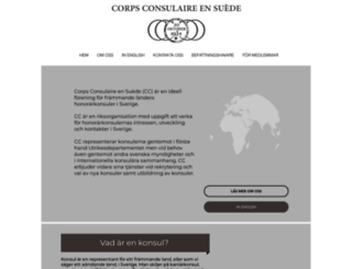 consularcorps.org screenshot
