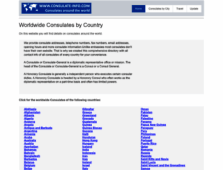 consulate-info.com screenshot