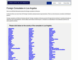 consulate-los-angeles.com screenshot