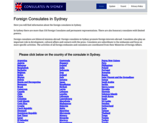 consulate-sydney.com screenshot