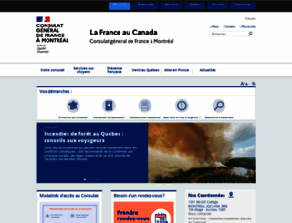 consulfrance-montreal.org screenshot