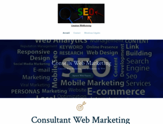 consultant-web-marketing.com screenshot