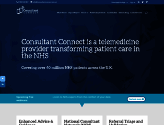 consultantconnect.org.uk screenshot
